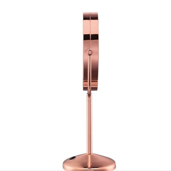 Conair Rose Gold Vanity LED Double-Sided 1X/10X Magnification Mirror - Picture 4 of 11